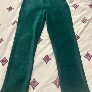 Michael Kors Green Corduroy Pants